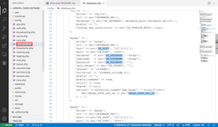 Screenshot: Visual Studio Code im Browser und eine geöffnete Datei