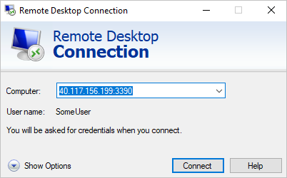 Remotedesktopverbindung