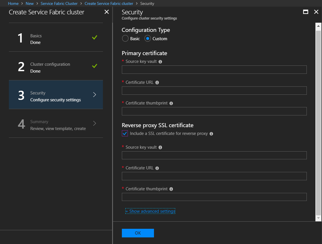 Konfigurieren eines sicheren Reverseproxys im Portal