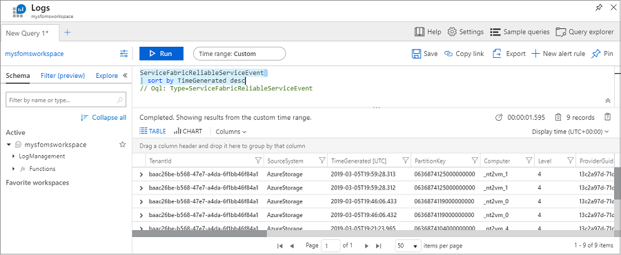 Service Fabric-Lösung – Reliable Services