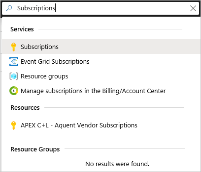 Screenshot: Suchergebnisse für „Microsoft Entra ID“ im Azure-Portal. Das Suchergebnis für „Dienste“ ist hervorgehoben.