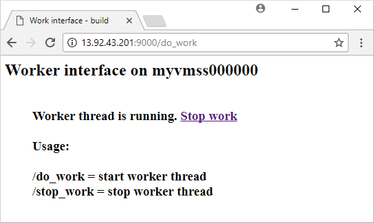 Standardwebseite in NGINX