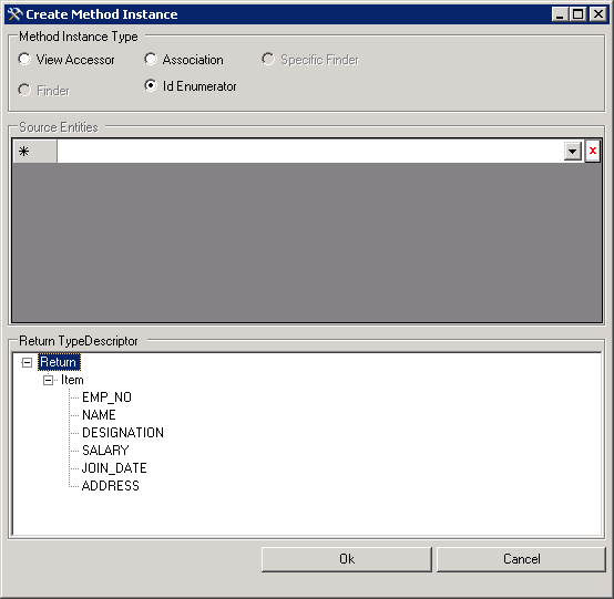 Erstellen Sie eine ID-Enumeratormethode instance