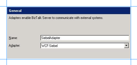 Hinzufügen WCF-Siebel Adapter zur BizTalk-Konsole