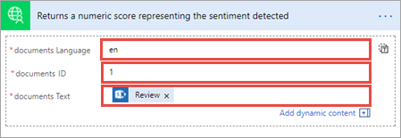 Parameter des Konnektors