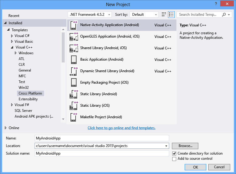 Screenshot der Verwendung des Dialogfelds 