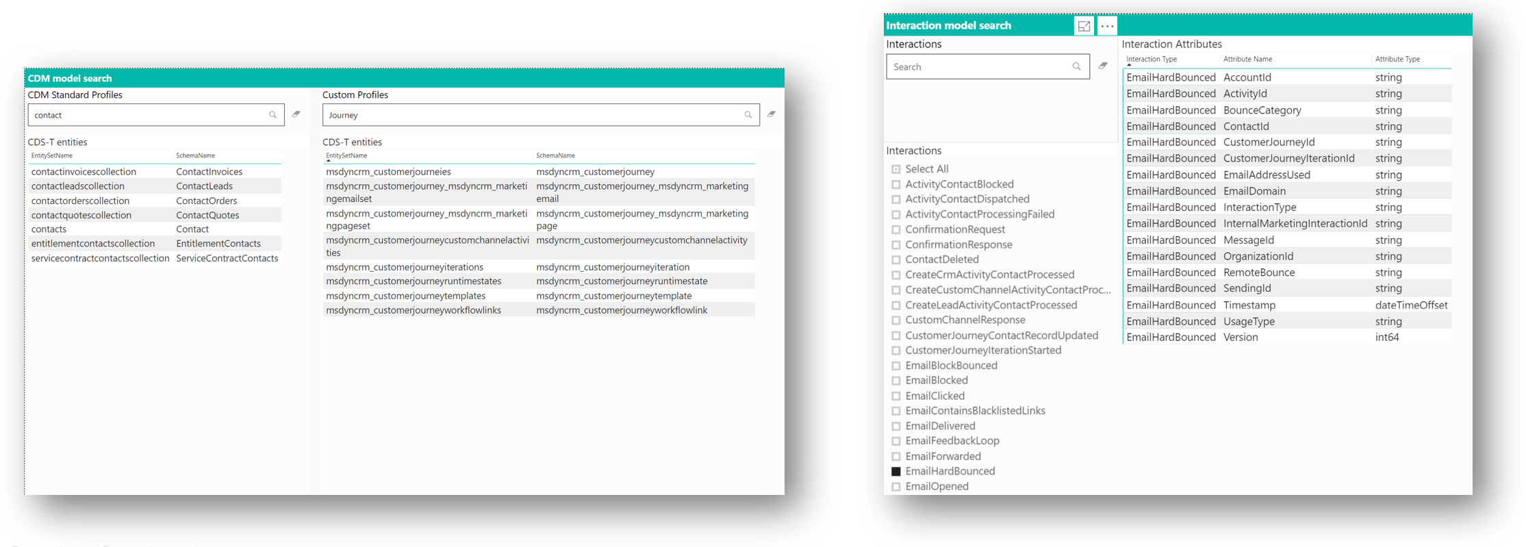 Metamodell-Browser.