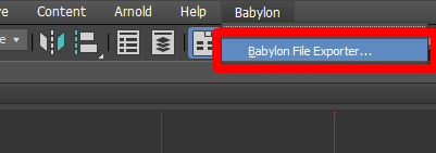 „Babylon“-Menü.