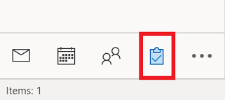 Navigieren Sie zu Ihren Aufgaben in Microsoft Outlook.