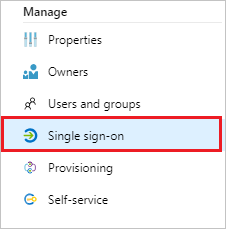 Konfigurieren des Single Sign-On-Links