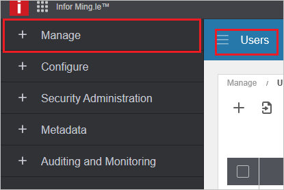 Infor CloudSuite – Hinzufügen von SCIM