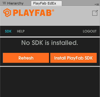 Installieren des PlayFab SDK