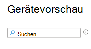 Screenshot: Suchen nach Geräten beim Erstellen eines Filters in Microsoft Intune