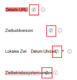 Screenshot: QuickInfo für Copilot-Aufforderungen für jede Einstellung im Einstellungskatalog in Microsoft Intune und Intune Admin Center