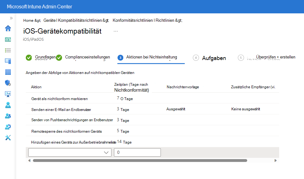 Gerätekonformität: Vorgehensweise bei nicht kompatiblen Geräten