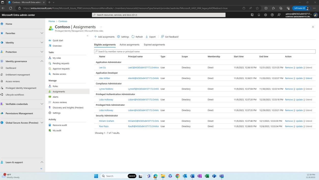 Microsoft Entra Admin Center.