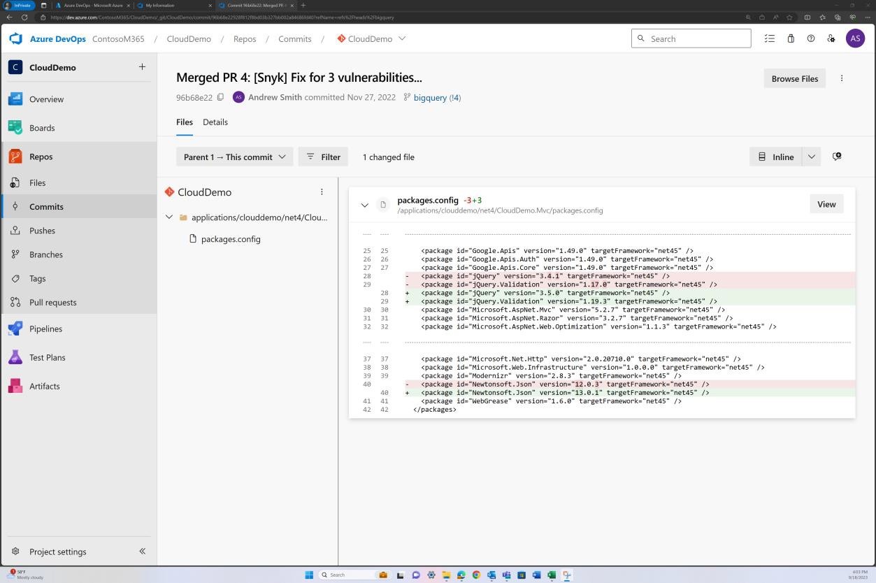 Azure DevOps-Dashboard.