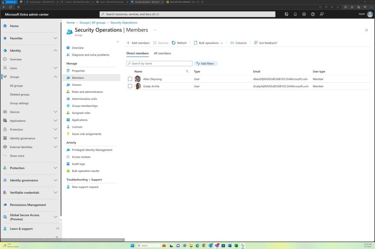 Microsoft Entra Admin Center-Rollen.