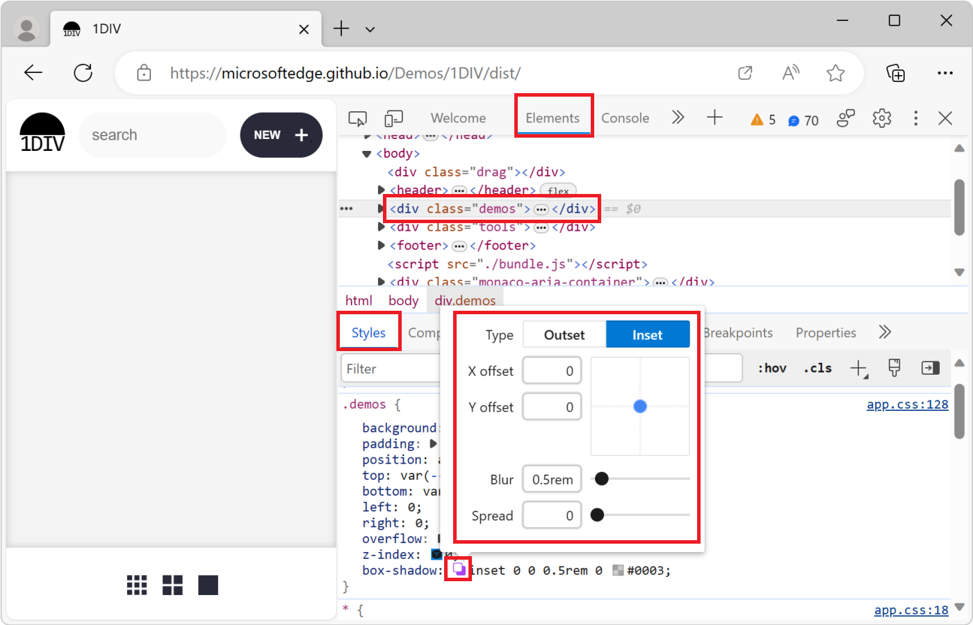 Der Schatten Editor