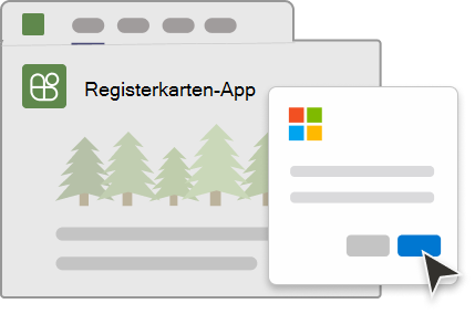 SSO für Registerkarten-App