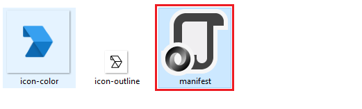 Screenshot: Manifest