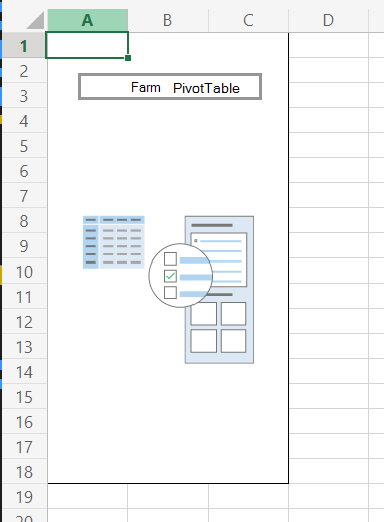 Eine PivotTable mit dem Namen 