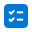 Aufgabenprüfliste zur Planung blau 32