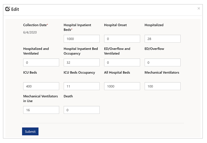 CDC-Feed-Details bearbeiten