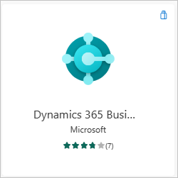 Screenshot zeigt Dynamics 365 Business Central – Sales Webanwendung.