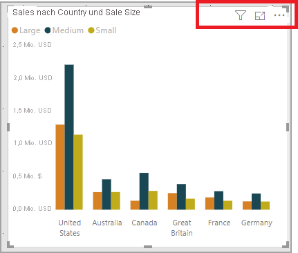 Screenshot eines visuellen Elements mit Hervorhebung des Headers.