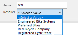 Screenshot of Power BI paginated report parameters showing filter by search pattern.