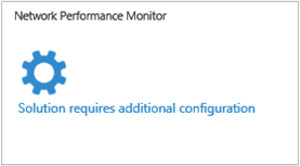 Kachel des Netzwerkleistungsmonitors