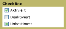 CheckBox-Zustände