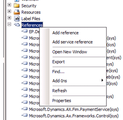 Adding a reference to the custome engine