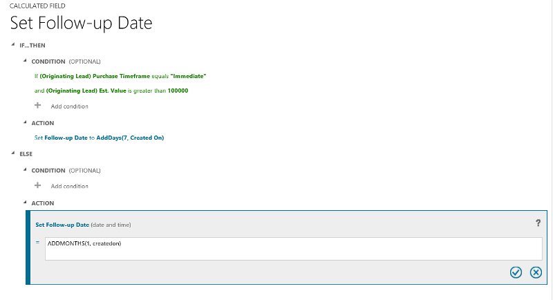 Nachverfolgungsdatum in Dynamics CRM festlegen