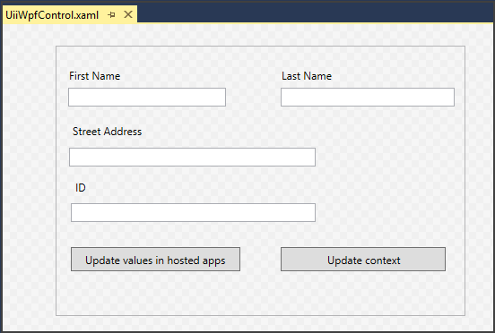 Steuerelement-Layout im XAML-Designer