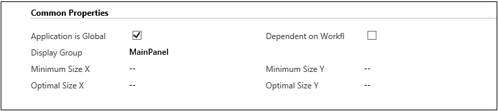 Anzeige "Allgemeine Eigenschaften" für gehostetes Steuerelement