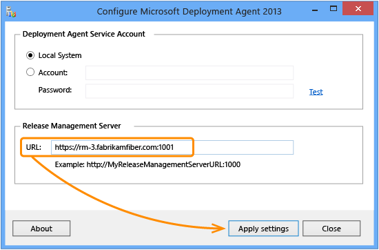 Agent mit HTTPS/SSL verbinden