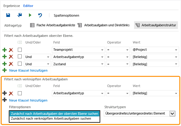 Strukturabfragefilter