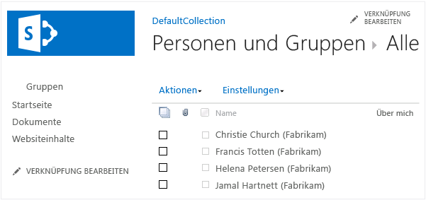 Den Leitfaden für Ihre Version von SharePoint befolgen