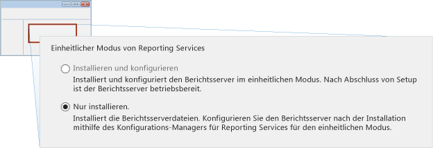 SQL Server 2008 R2 - keine automatische SSRS-Konfiguration