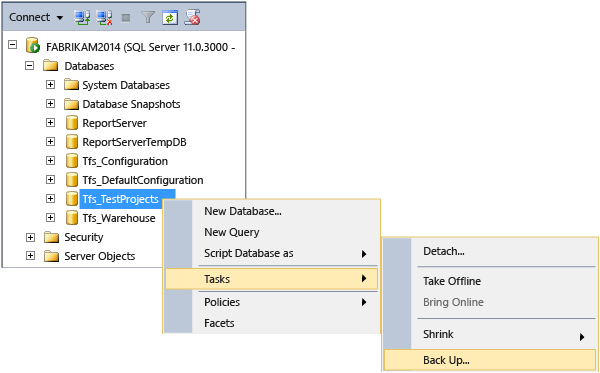 Verwenden Sie die im Lieferumfang von SQL Server enthaltenen Tools