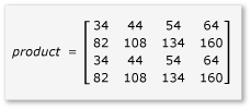 4 x 4-Matrix