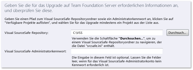 VSS-Upgrade-Assistent - Repository