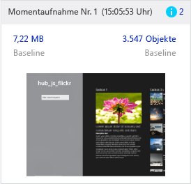 Baseline-Momentaufnahme