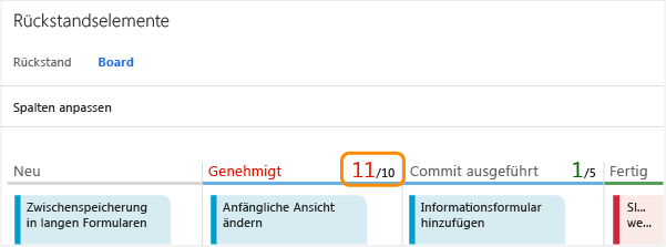 Spalteneinschränkungen ändern