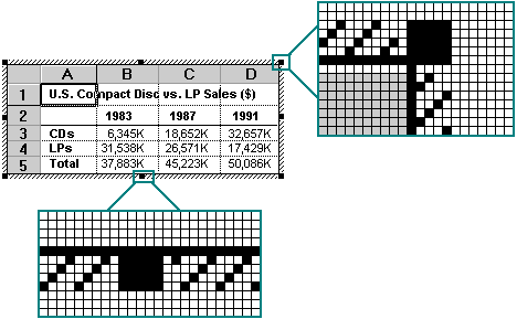 Hatched border