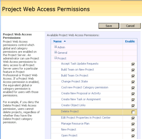 PWA permissions