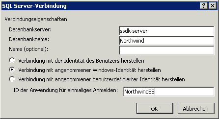 SQL Server-Verbindungseigenschaften