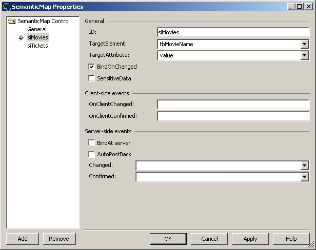 SemanticMap control